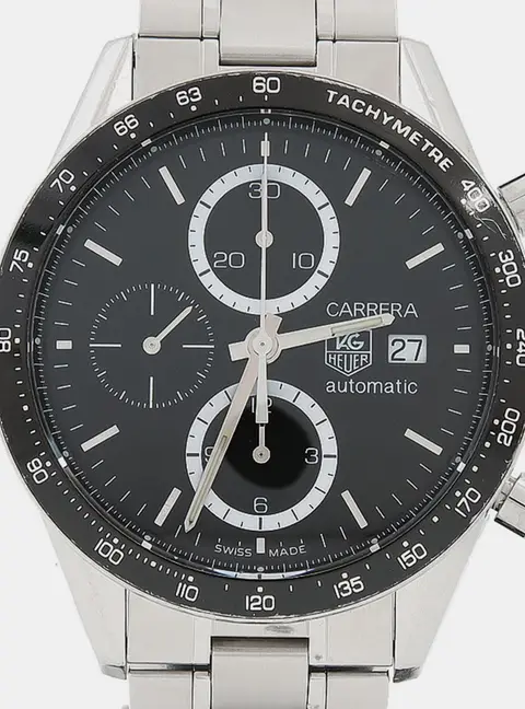 Tag Heuer Carrera CV2010-3 Automatic Chronograph Stainless Steel Men's Wristwatch 41.5mm