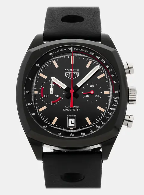 Tag Heuer Monza Limited Edition CR2080.FC6375 Automatic Titanium Men's Wristwatch 42 mm