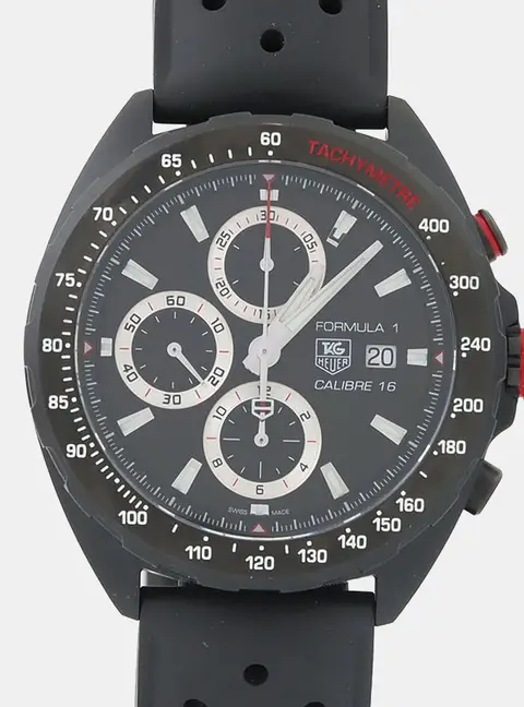 Tag Heuer Formula 1 Calibre 16 CAZ2011.FT8024 Black Stainless Steel Automatic Men's Wristwatch 44mm