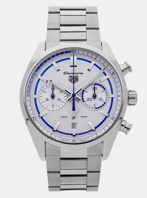 Tag Heuer Carrera Chronograph x Porsche  CBN2016.EB0275 White Stainless Steel Automatic Men's Wristwatch 42mm