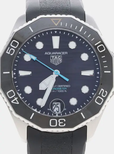 Tag Heuer Aquaracer WBP5110.FT6257 Black Stainless Steel Automatic Men's Wristwatches 42mm