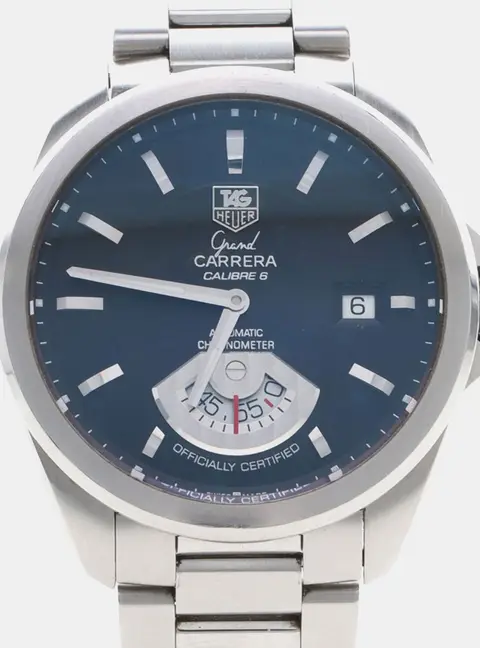 Tag Heuer Grand Carrera WAV511A BlueStainless Steel Automatic Men's Watches 40.5mm