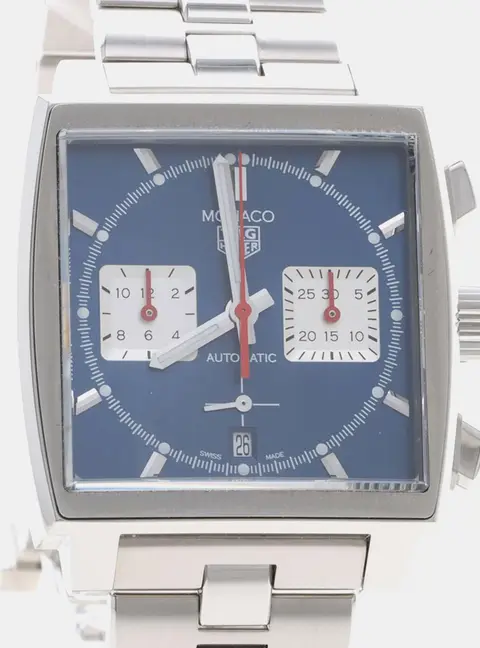 Tag Heuer Monaco CBL2111.BA0644 Blue Stainless Steel Automatic Men's Watches 39mm