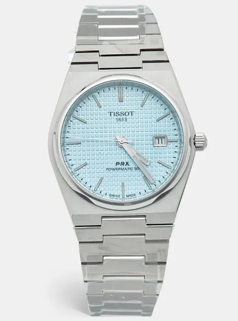 Tissot PRX T137.407.11.351.00 Ice Blue Dial Stainless Steel Men's Wristwatch 40 mm