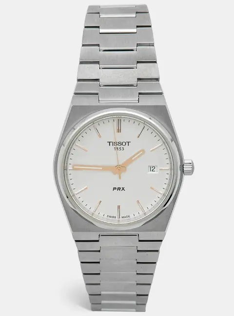 Tissot PRX T137.410.11.031.00 Silver Dial Stainless Steel Men's Wristwatch 40 mm