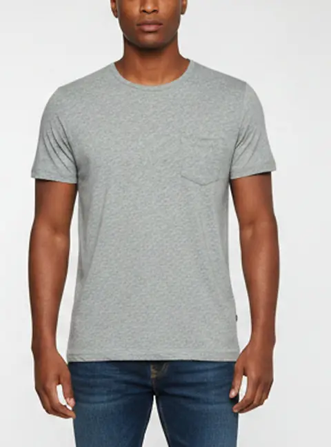 Tom Ford Grey Jersey Crew Neck Pocket T-Shirt M