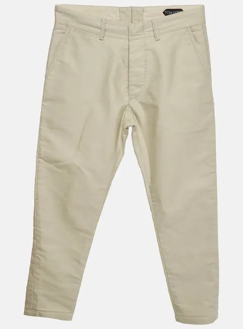 Tom Ford Beige Denim Regular Fit Jeans S/ Waist 32"