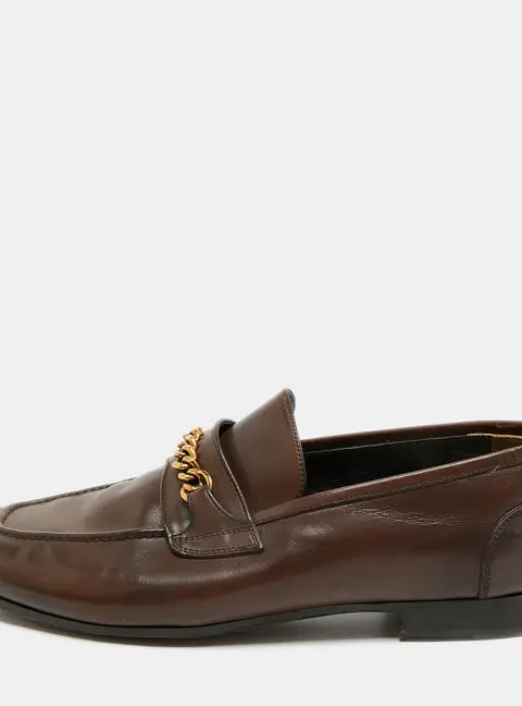 Tom Ford Size 41 Brown Leather Penny Loafers