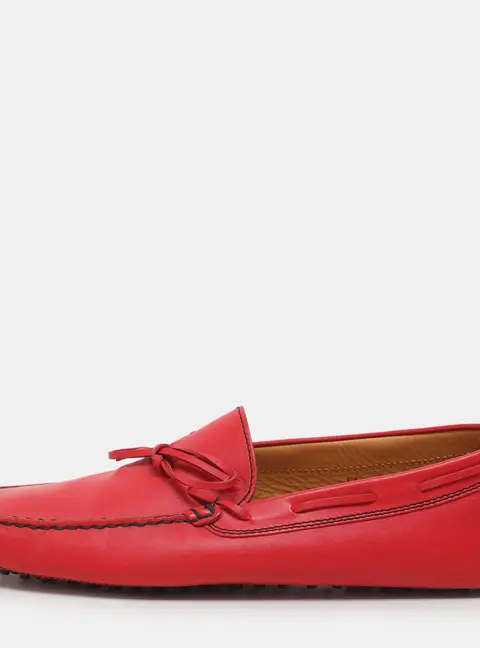 Tod's for Ferrari Leather City Gommino Loafers Size 45.5