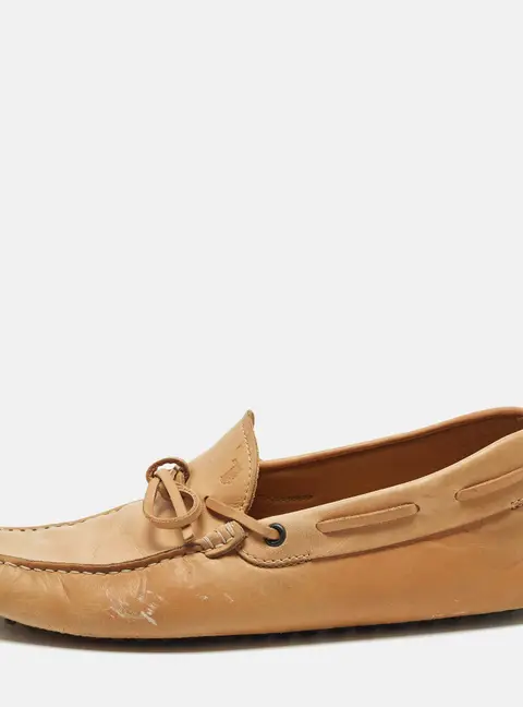 Tod's Gommino Size 41 Brown Leather Loafers