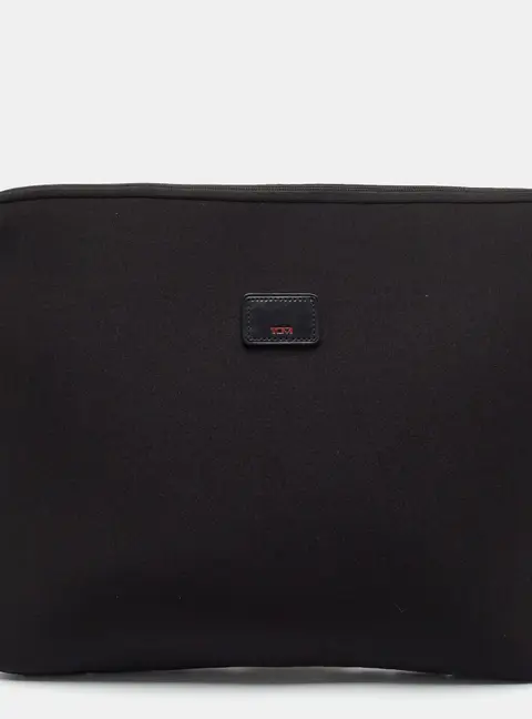 TUMI Black Neoprene Laptop Sleeve