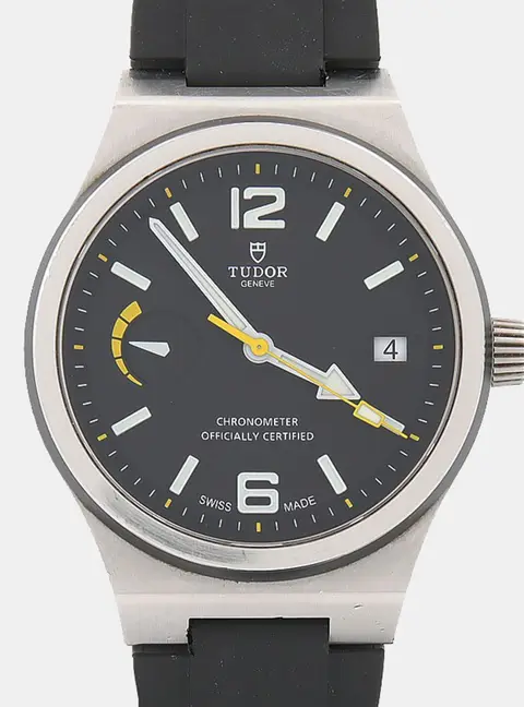 Tudor Style Model Name North Flag Reference Number 91210N Automatic Black Dial Stainless Steel Men's Wristwatch 40mm