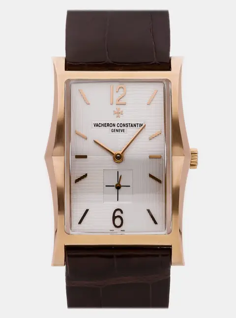 Vacheron Constantin Historiques 1954 81018/000R-9657 Brown Rose Gold Manual Winding Men's Wristwatch