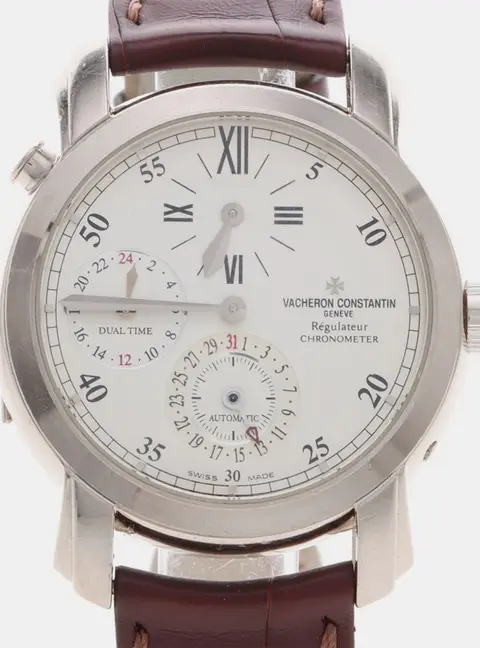 Vacheron Constantin Malte 42005/000G-8900 White White Gold Automatic Men's Wristwatches 38mm