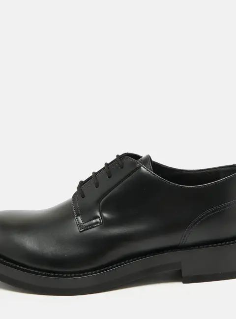 Valentino Roman Stud Size 43 Black Leather Derby