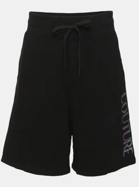 Versace Jeans Couture Logo Print Drawstring Short Pants L