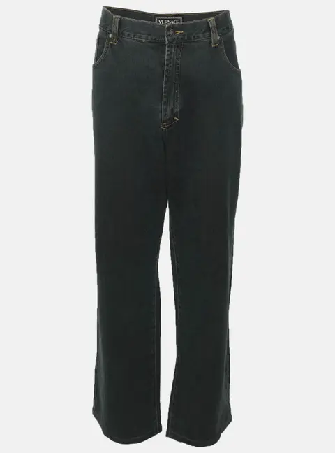 Versace Jeans Couture Indigo Blue Straight Jeans Jeans XXXL