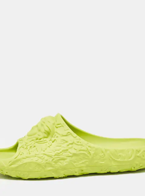 Versace Green Rubber Mules Size 46
