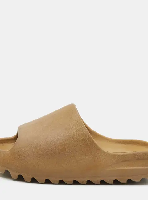 Yeezy x Adidas Slide Size 37 Brown Rubber Slide Sandals
