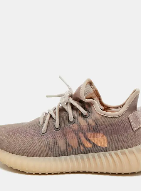 Yeezy x Adidas Boost 350 V2 Mono Mist Size 39 1/3 Purple Mesh Low Top Sneakers