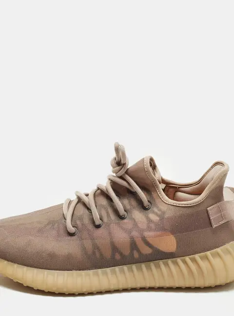 Yeezy x Adidas Boost 350 V2 Size 46.5 Purple Mesh Mono Mist Low Top Sneakers