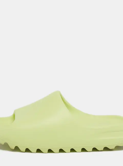 Yeezy x Adidas Glow Size 42 Neon Green Rubber Pool Slide