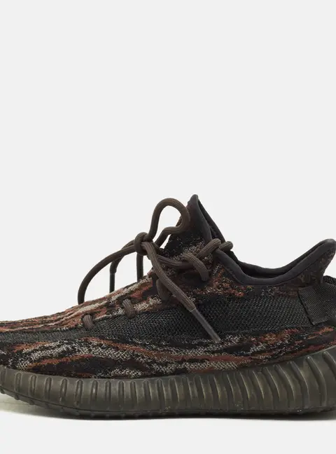 Yeezy x Adidas Boost 350 V2 MX Rock  Size 39.5 Tricolor Knit Fabric Low Top Sneakers