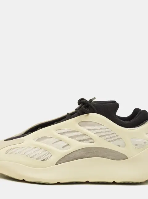 Yeezy x Adidas 700 V3 Azael Size 46 2/3 Cream Rubber and Mesh Low Top Sneakers