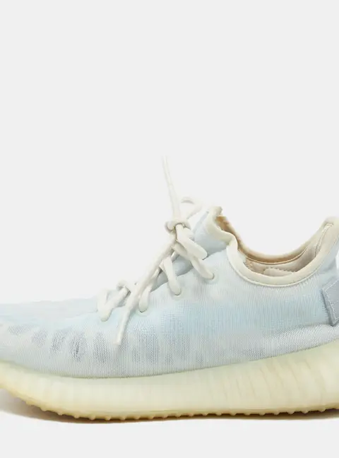 Yeezy x Adidas Boost 350 V2 Mono Ice Size 38 Blue Mesh Low Top Sneakers