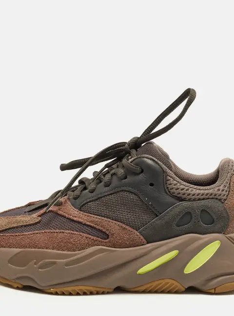 Yeezy x Adidas Boost 700 Mauve Size 38 Multicolor Mesh and Suede Low Top Sneakers