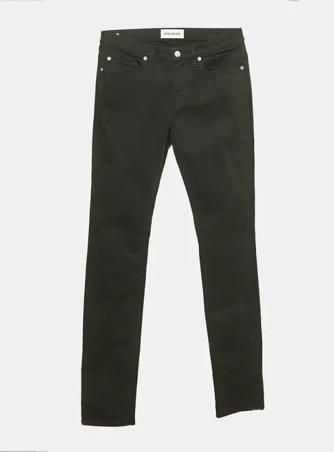 Zadig & Voltaire Black Denim Slim David Color Jeans M Waist 31"
