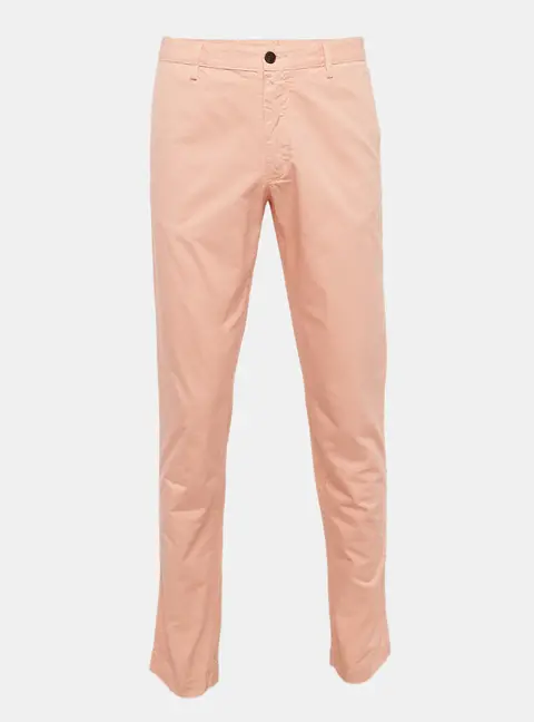 Zadig & Voltaire Pink Cotton Patrick Chino Trousers M
