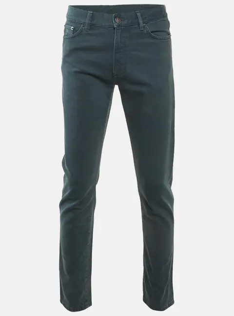 Zegna Teal Blue Denim  Slim Fit Jeans M/Waist 32"