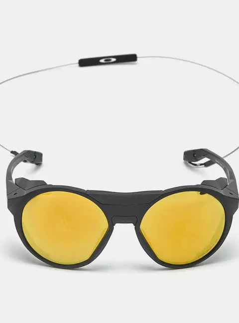 Oakley Matte Black Prizm Polarized OO9440 0756 Clifden Round Sunglasses