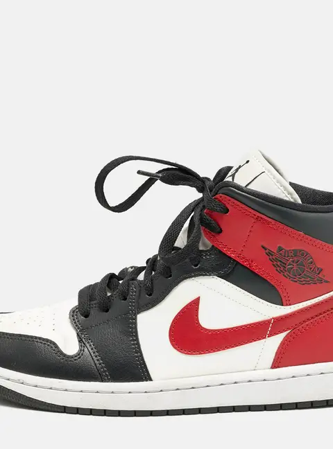 Air Jordans Multicolor Leather Air Jordan 1 High Top Sneakers Size 41