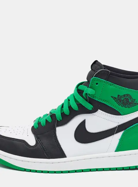 Air Jordans Jordan 1 Retro OG Lucky Green Size 43 Multicolor Leather High Top Sneakers