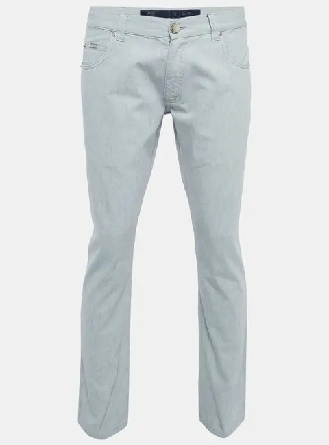 Armani Collezioni Light Blue Denim Slim Fit Jeans M Waist 33''