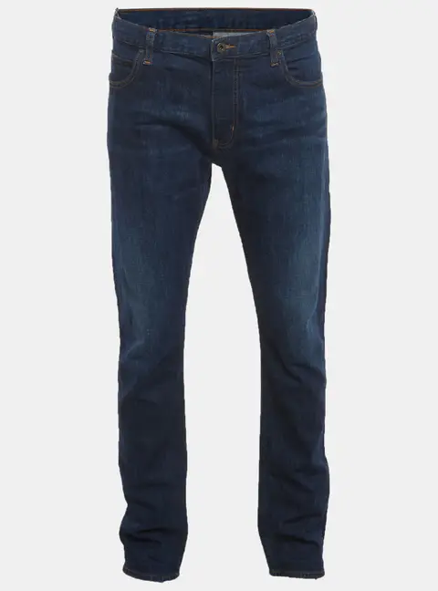Armani Jeans Navy Blue Denim Straight Leg Jeans XXL Waist 40"