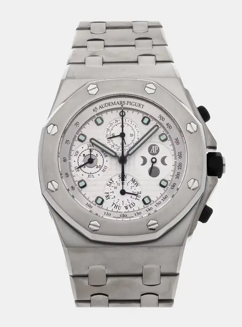 Audemars Piguet Royal Oak Offshore 25854TI.OO.1150TI.01 White Titanium Automatic Men's Wristwatch 43MM