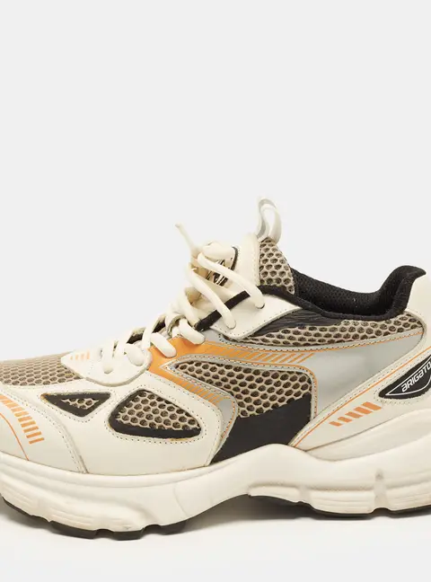 Axel Arigato Marathon Runner Size 37 Multicolor Leather and Mesh Lace Up Sneakers