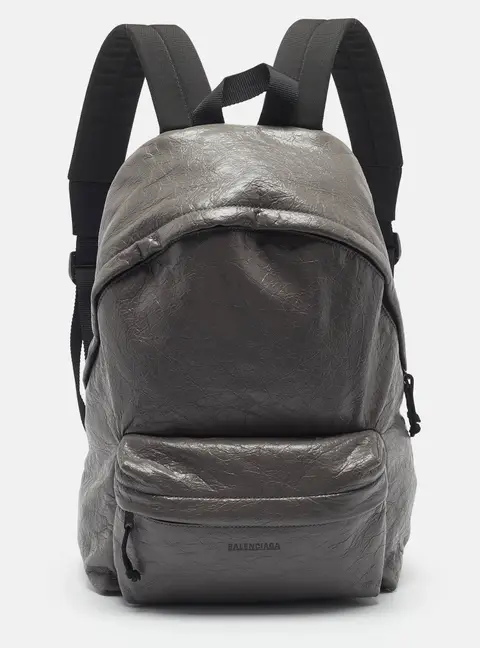 Balenciaga Explorer Dark Grey Leather Backpack