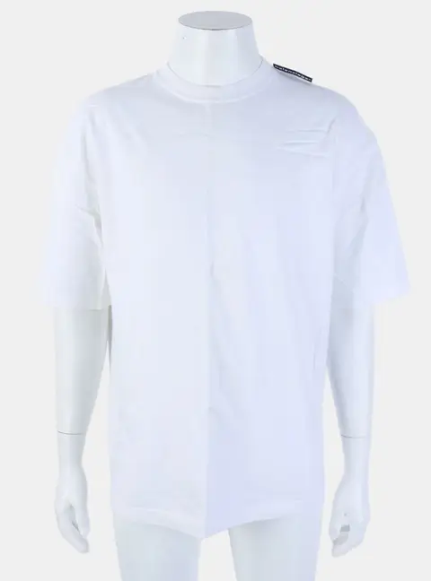 Balenciaga cotton white short sleeves S