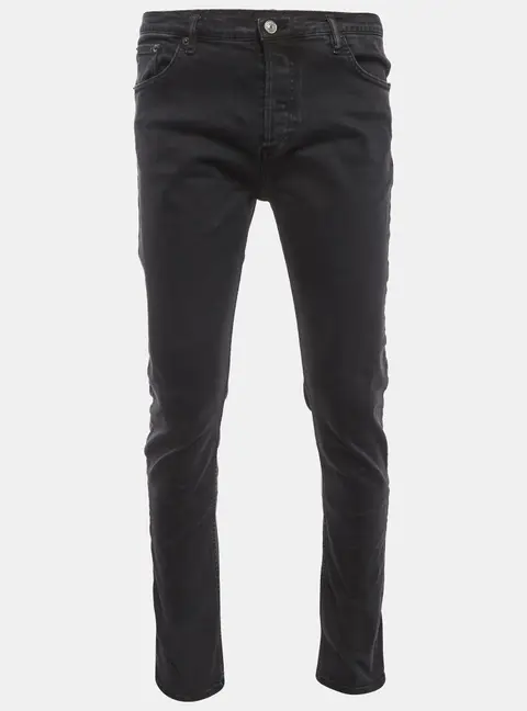 Balenciaga Black Denim Straight Fit Jeans L/Waist 34"