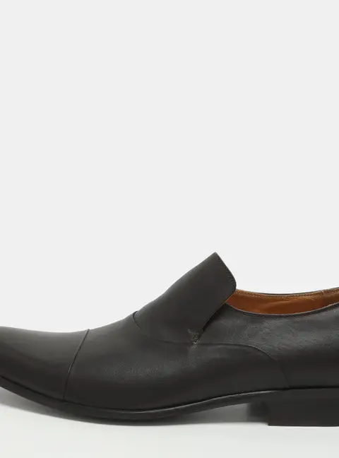 Balmain Size 43 Brown Leather Derby