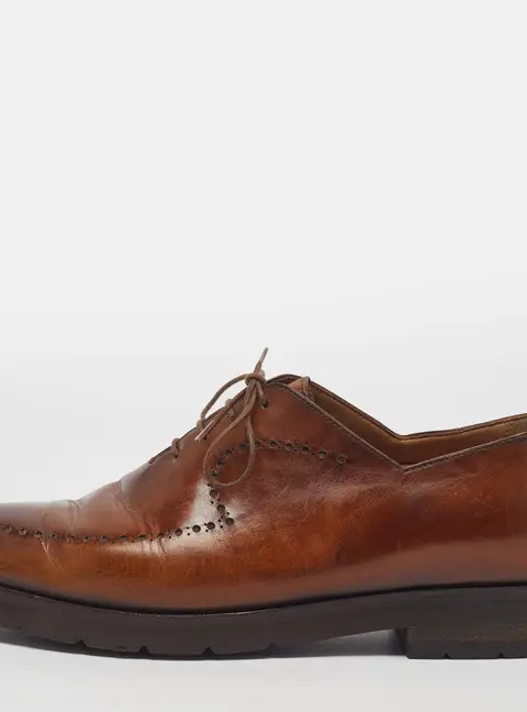 Berluti Size 41.5 Two Tone Leather Lace Up Brogues Oxford