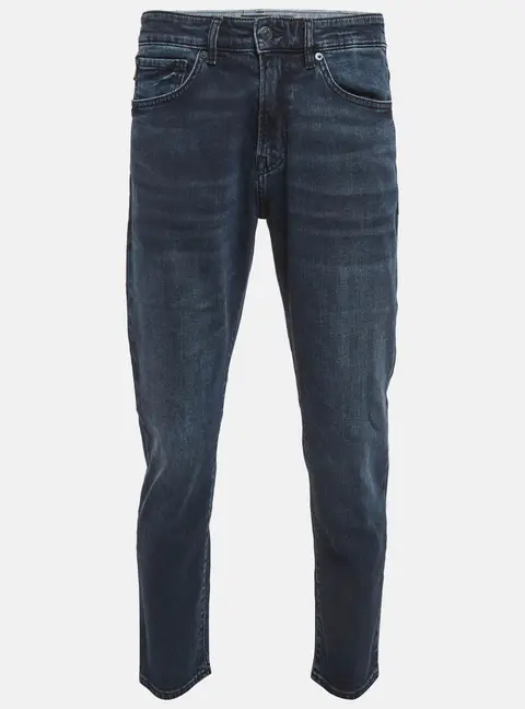 Boss Orange By Hugo Boss Navy Blue Denim RE. Maine Regular Jeans M Waist 36"