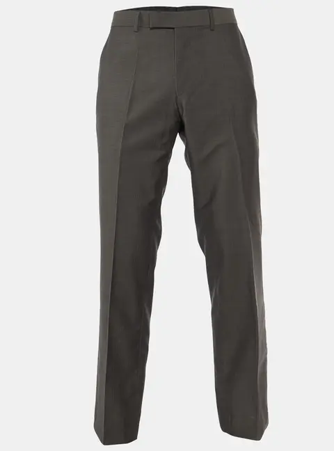 Boss By Hugo Boss Brown Wool Movie2 Trousers L