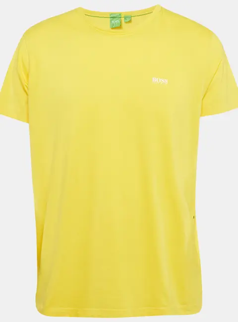 Hugo Boss Yellow Jersey Short Sleeve T-Shirt XL