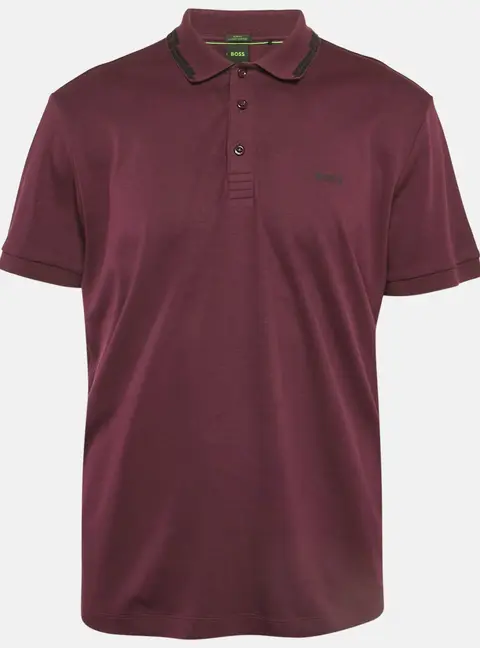 Boss By Hugo Boss Purple Jersey Paule Polo T-Shirt XXL