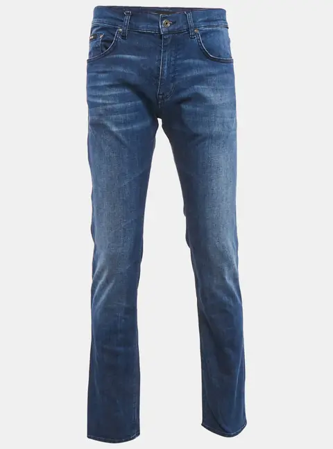 Boss By Hugo Boss Blue Denim Maine Regular Fit Jeans M Waist 32"